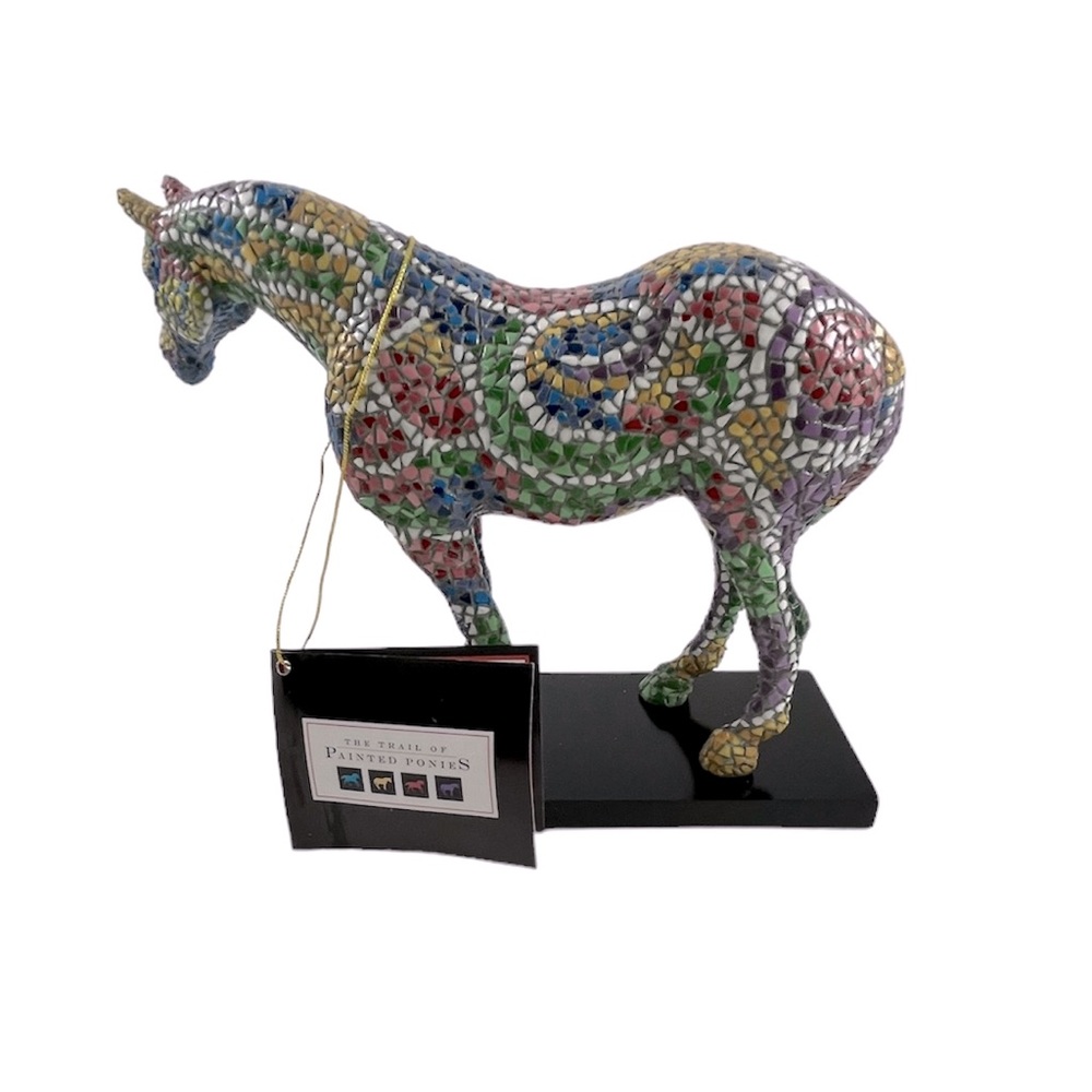 The Trail of Painted Ponies CABALLO BRILLANTE #1456 Resin Fig. Retired … - Picture 4 of 9